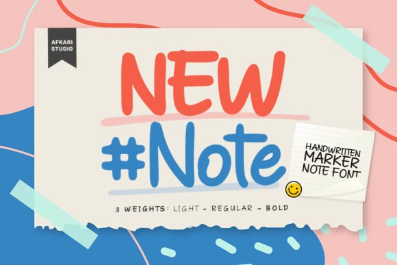 Bebas Note: The Handwritten Marker Font for Scroll-Stopping Campaigns