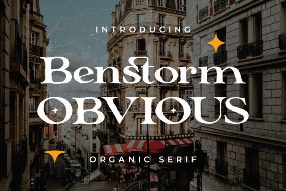 Benstorm Obvious: A Sophisticated Serif for Modern Web Design