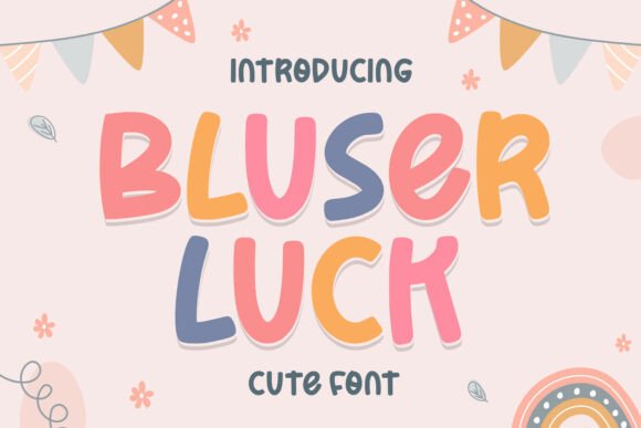 Bluser Luck Typeface Review: A Handwritten Font for Authentic Branding