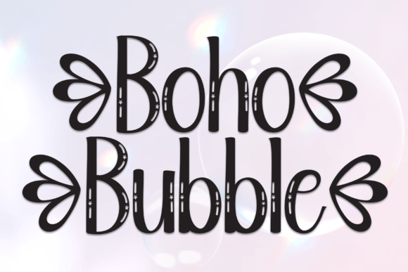 Boho Bubble: A Sweet Handwritten Typeface for Editorial Design