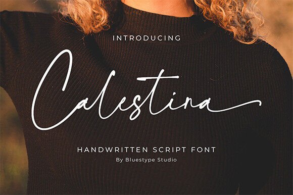 Calestina: A Script Font for Elegance and Digital Clarity