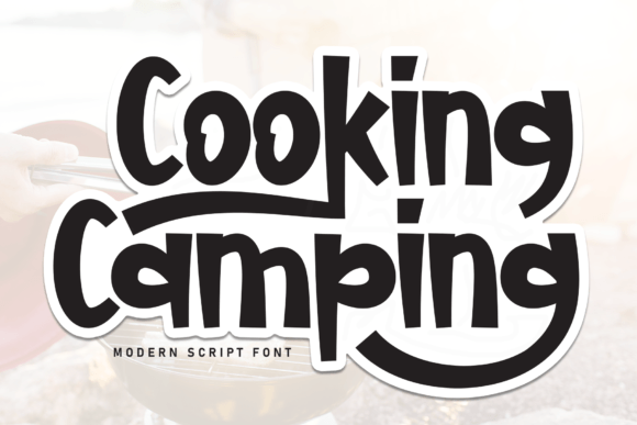 Cooking Camping: The Handwritten Font for Authentic Small Business Branding