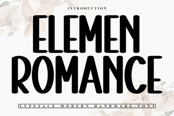 Elemen Romance: The Handwritten Font for Scroll-Stopping Social Graphics