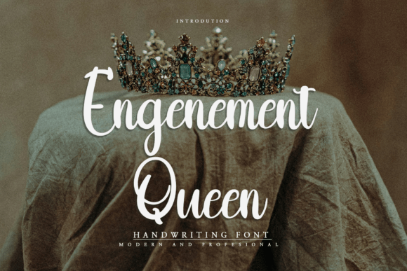 Engenement Queen: The Handwritten Font for Authentic Branding