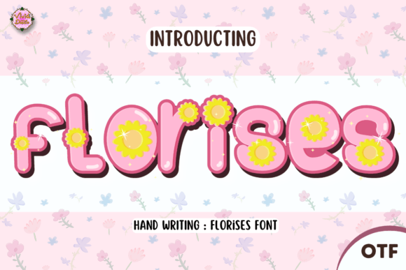 Florises Typeface: Elevate Brand Visuals with Floral Typography
