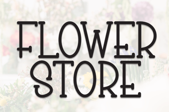 Flower Store Typeface: Elevating Brand Identity with Handwritten Charm