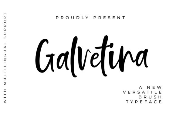 Galvetina: A Sweet Handwritten Font for Authentic Brand Identity