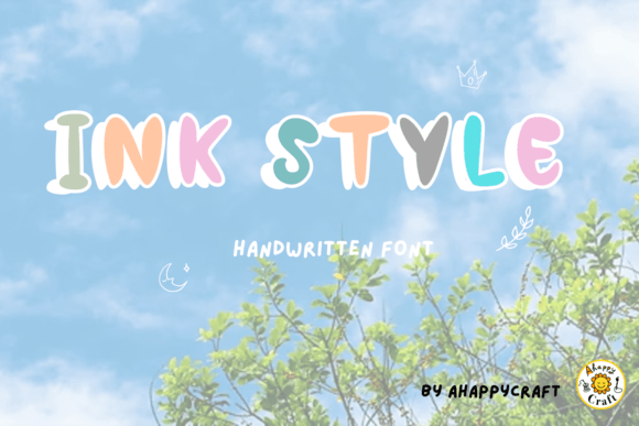 Ink Style: A Handwritten Typeface for Editorial Warmth