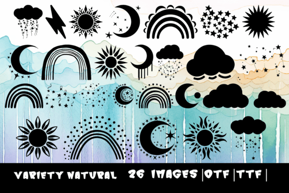 Introducing Variety Natural: A Charming Dingbat Typeface for Editorial Design