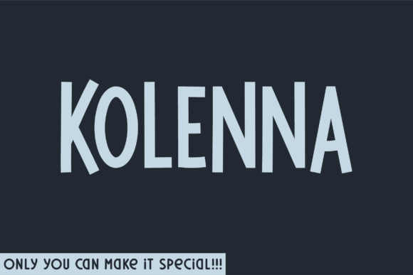 Kolenna: The Handwritten Typeface for Scroll-Stopping Social Media Graphics