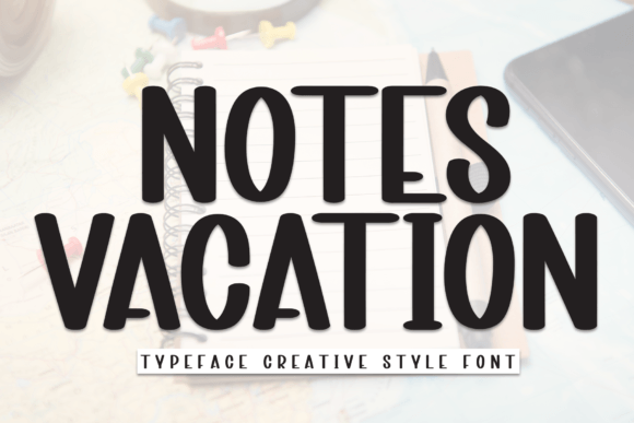 Notes Vacation: A Sweet Handwritten Font for Authentic Brand Identity