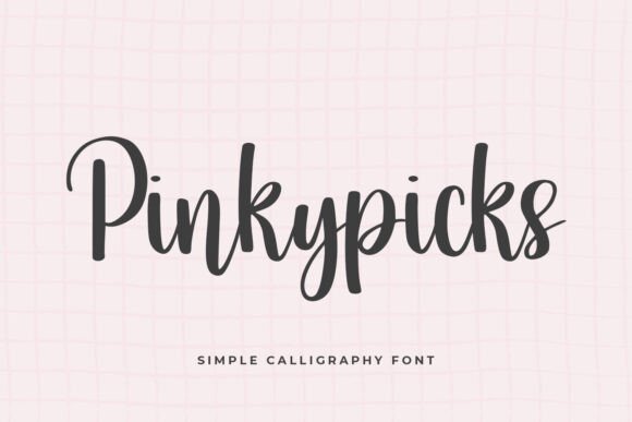 Pinkypicks: The Handwritten Font That Elevates Social Media Graphics
