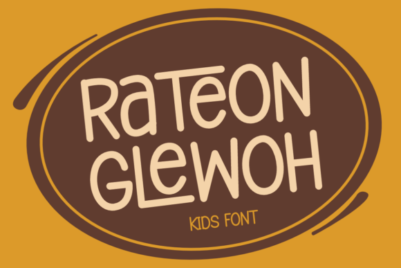 Rateon Glewoh Typeface Review for Digital Brands