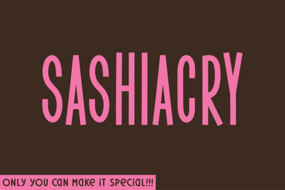 Sashiacry: The Handwritten Typeface That Elevates Social Campaigns