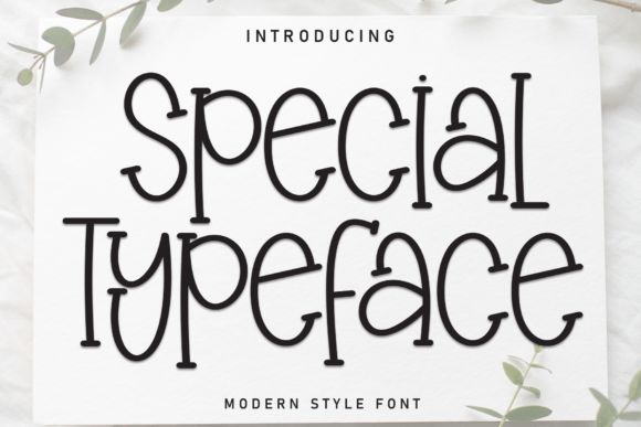 Special Typeface: The Handwritten Charm Your Shop Needs