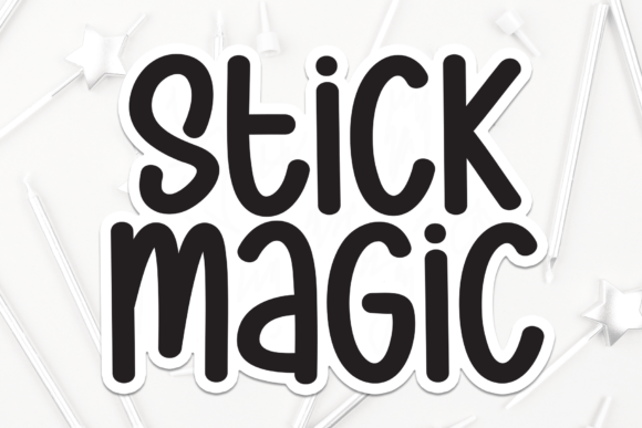 Stick Magic: The Handwritten Font That Brings Warmth to Editorial Design