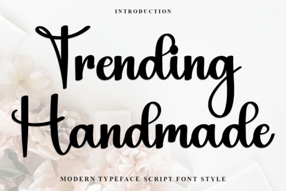 Trending Handmade: The Perfect Script Font for Small Business Branding