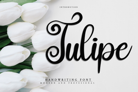 Tulipe: A Sweet Handwritten Font for Warm Brand Identities
