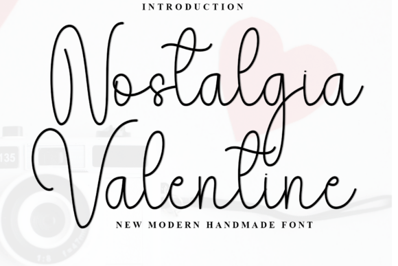 Why Nostalgia Valentine is the Perfect Script Handwritten Font for Editorial Design